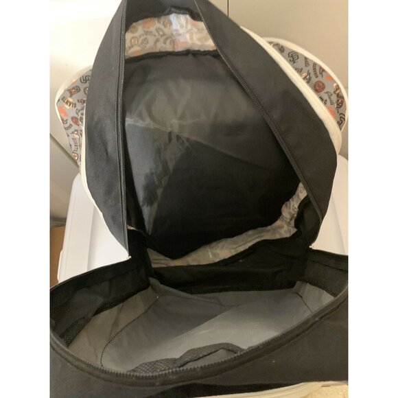 San Francisco Giants 60th Anniversary Backpack See's Candies Black Grey Orange - Picture 6 of 9